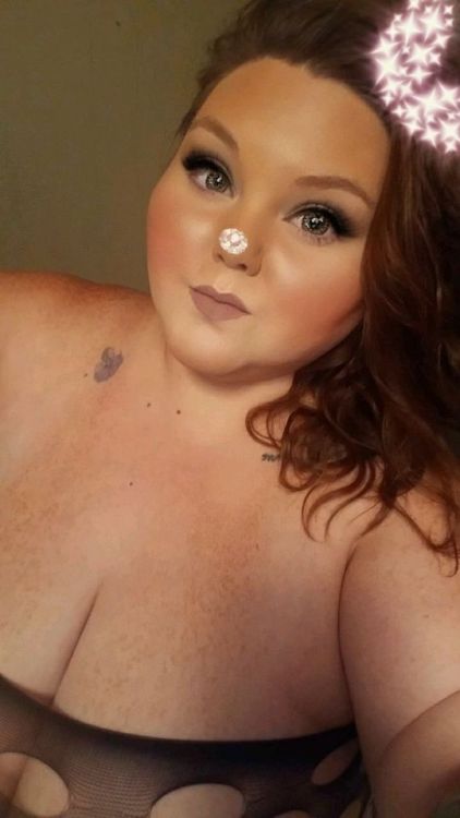 bbwcaitthicknessfp: Hello everyone. I’m officially back!! Snapchat / caityd007 /   Instagram