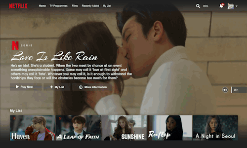 A NETFLIX ORIGINAL SERIESStaring: Im Yoona and Aron Kwak (@aronrk​)Genre: Romance, Comedy, Drama, Id