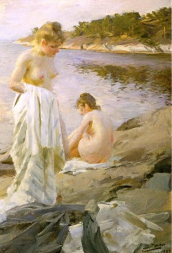 elpasha71:  Bathers Anders Zorn - 1889 