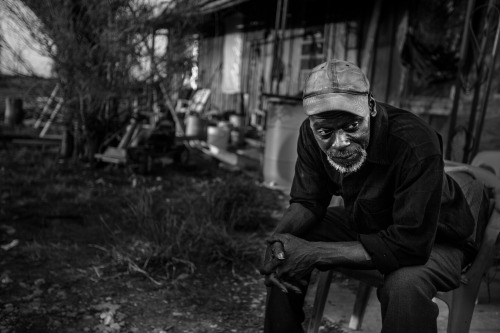 evlcnart: Lester Transylvania, Louisiana  While taking these photos I could sense that he didn&rsquo