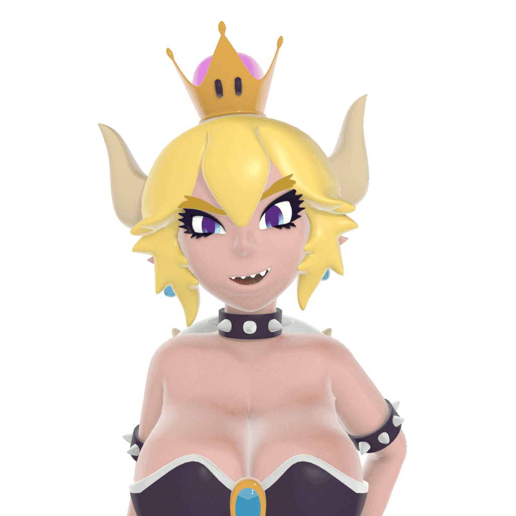 Prism Nova — Bowsette cuz bored. I took this opportunity to...