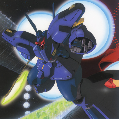 80sanime:  Mobile Suit Gundam ZZ 90s LD Covers by Hiroyuki Kitazume (Part II)