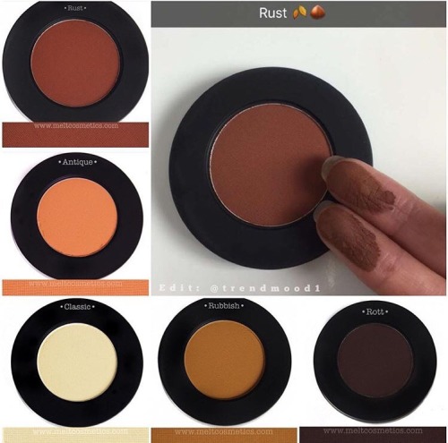 tomfordvelvetorchid: New Rust Stack by Melt Cosmetics