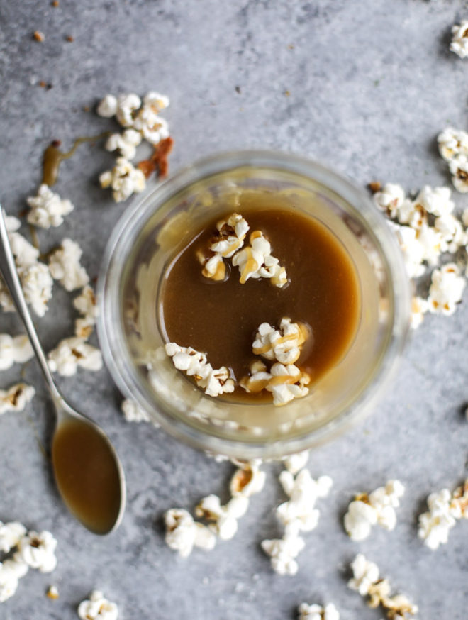 sweetoothgirl:    champagne caramel popcorn and bacon parmesan popcorn!