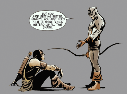 quicksillver:A summary of Steve and Clint’s relationship Hawkeye: Blindspot #2