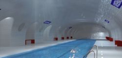 hermionejg:  wired:  Would you take a dip in a swimming pool that once functioned as a subway station?  Nathalie Kosciusko-Morizet, a center-right candidate for mayor of Paris and former environment minister, has unveiled a series of plans to turn the