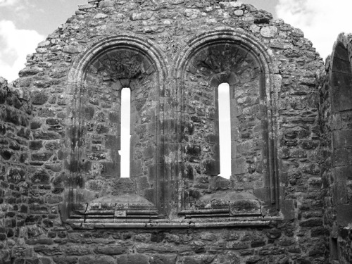 Windows, Muckross Friary, Killarny National Park, County Kerry, Ireland, 2013.