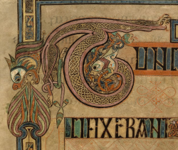 Rapiddescent:  Details From The Book Of Kells, (X) 