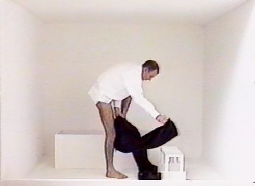 engulfedcathedral:  absalon, ‘solutions’  1992; video (7:30 min), color, sound