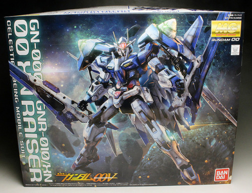 gunjap:  [WORK REVIEW] P-Bandai MG 1/100 00 XN RAISER [Gundam 00V] painted build (Many Images)http://www.gunjap.net/site/?p=322981