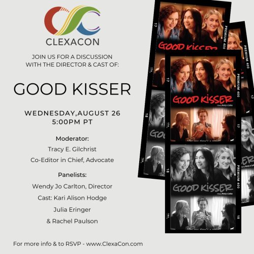 RSVP for tomorrow&rsquo;s Q&amp;A with the Director &amp; Cast of Good Kisser! https://us02web.zoom