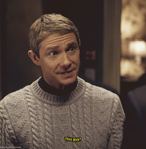∞ Scenes of Sherlock Sherlock: You can&rsquo;t just break into my flat.Lestrade: And you c