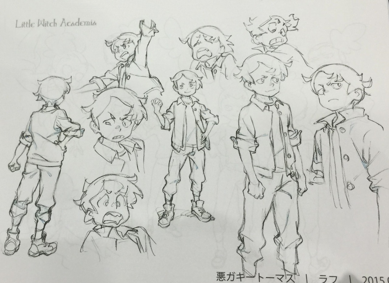 as-warm-as-choco:  Character designs from Little Witch Academia 2 : The Enchanted