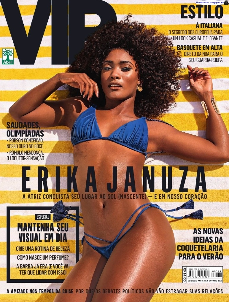   Erika Januza - Vip Brasil 2016 Octubre (24 Fotos HQ)Erika Januza en la revista