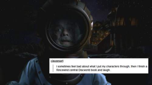 hargashouseofribs:Discworld + Tumblr posts (meta edition)Seeing as how the Discworld fandom comes up