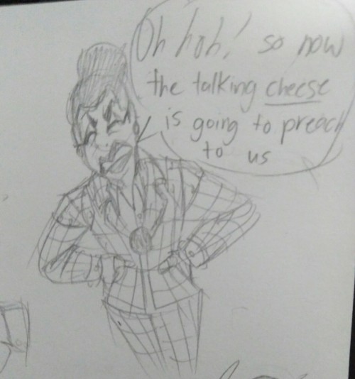 Thought Of This In A Middle Of Class And I Had To Draw It