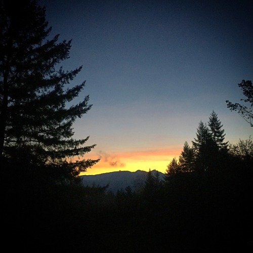 Oregon sunrise