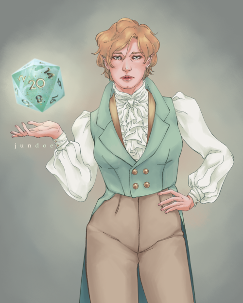 Oh hey, looks like she left home, cut her hair, and switched to artificer after all. Q: are all dice