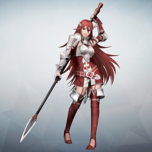 Official screenshots/renders of Cordelia and Female Robin in Fire Emblem Warriors