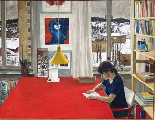 huariqueje:Reading  , The Ringvägen  -    Pontus Ljungberg, 1969Swedish,b.1