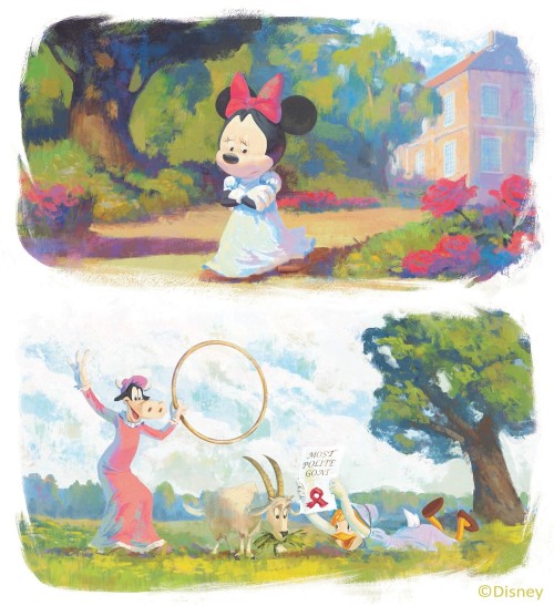 thecollectibles: Disney - Pride and Prejudice Illustrations by Goodname Studio 