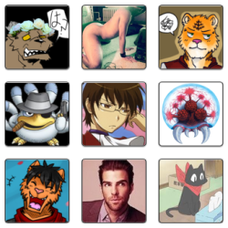 rokkakudaiheights:  My Tumblr Crushes:beast-mo-d (10%)cakebosses (8%)tsuthetiger (6%)commumism (6%)wulphire (5%)manolizer (3%)erikuyo (3%)euriella (3%)homosexualmanatee (3%)1 porn blog