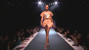 hausoftrang:  Karlie Kloss “Voguing” at Jean Paul Gaultier SS 2014 