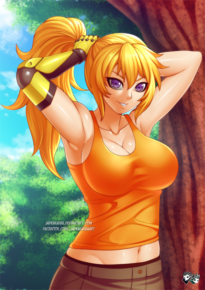 jadenkaiba:   “I’m ready Dad~!”Yang Xiao Long ready to spar some more  ENJOY