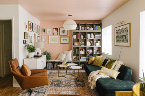 thenordroom: Salt Lake City cottage | photos by Landon Vonderschmidt | get the look: hex side table 