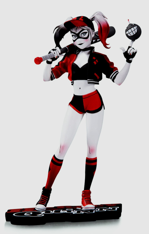 DC Collectibles Harley Quinn Red, White &amp; Black: Harley Quinn by Mingjue Helen Chen Resin St