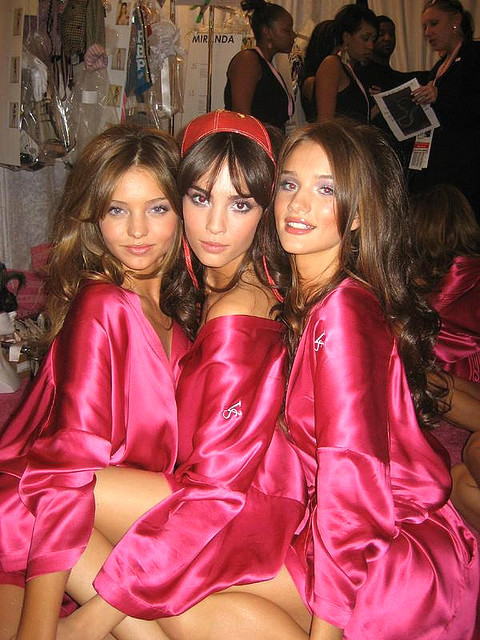 vicsecretmodels:  Miranda, Andi & Rosie