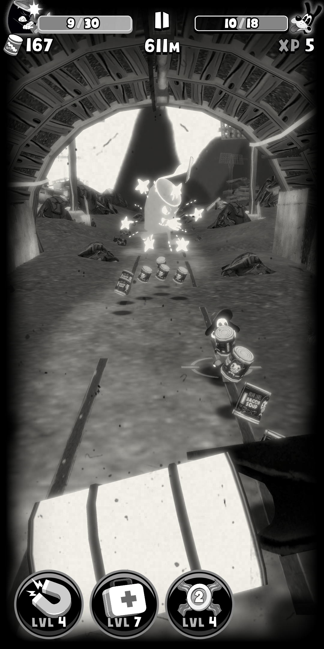 Bendy In Nightmare Run Is A Challenging Runner Game On Mobile