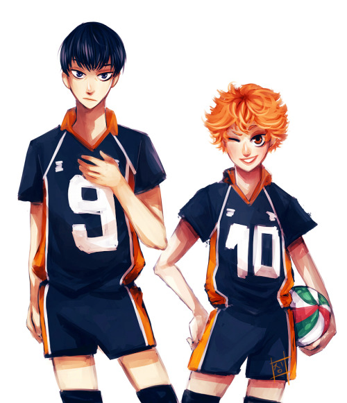 Long time no see! Got an artblock and so many to do last weeks. Here you go, my first Haikyuu!! fana