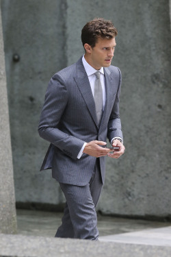 jamie-dornan:   Jamie Dornan filming FSOG October 13th  More photos: http://www.jamie-dornan.org/gallery/thumbnails.php?album=582