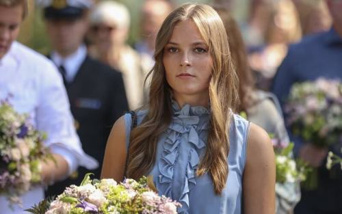 Norwegian Crown Prince family attended the memorial service on Utøya.Crown Prince Haakon, Crown Prin