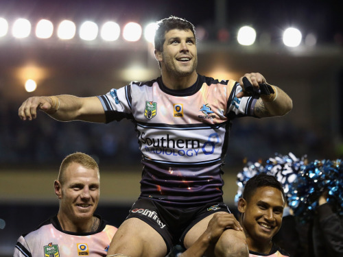 roscoe66:   Michael Ennis of the Cronulla Sharks   