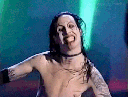 666motleycrue666:This Is Probably My Favorite Gif Of Marilyn Manson  yes!
