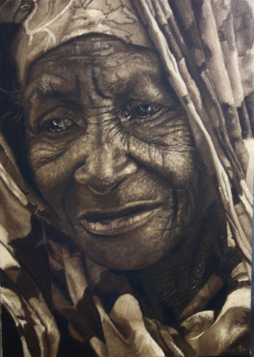 dynamicafrica:  Works by South African artist Loyiso Mkize 
