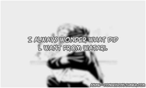 anime&ndash;confessions:  デスノート (Death Note) I always wonder what did
