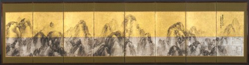 Seventy-two Peaks Against the Blue Sky, Matsumura Goshun, 1785, Cleveland Museum of Art: Japanese Ar