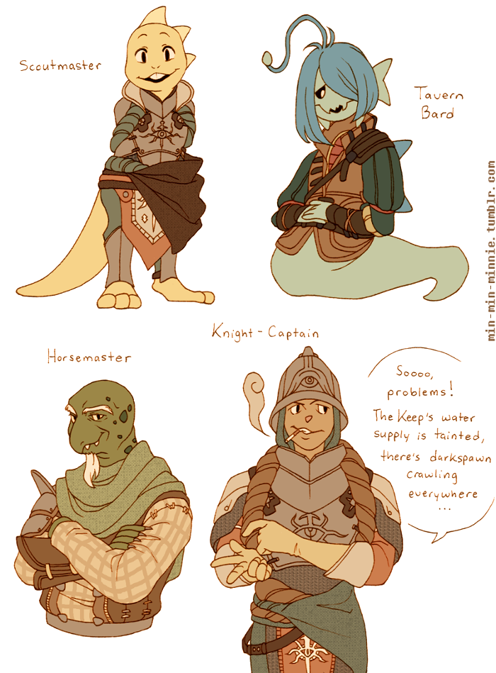 min-min-minnie:  monster age: friskquisition advisors and assorted personnel! :D