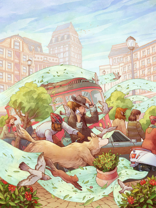 Day 439: James Firnhaber “James Firnhaber is a freelance illustrator based in Philadelphia. He