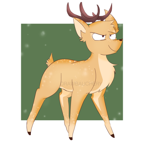 drawbauchery: MER CHISMAS!!! Have some reindeer babs bonus:  