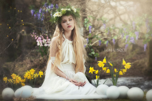 Blessed Ostara - Lunaesque Creative PhototographyCostume - The Dark Angel Design Co