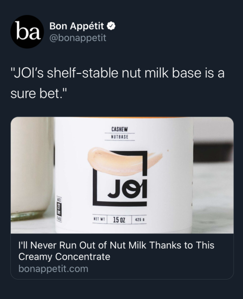 joi nut milk huh