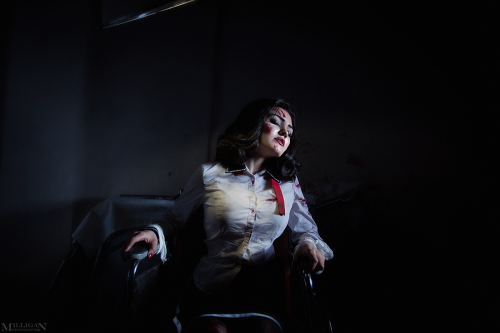   BioShock Infinite: Burial at Sea Christina Fink as ElizabethMichael as Fontaine  photo by me