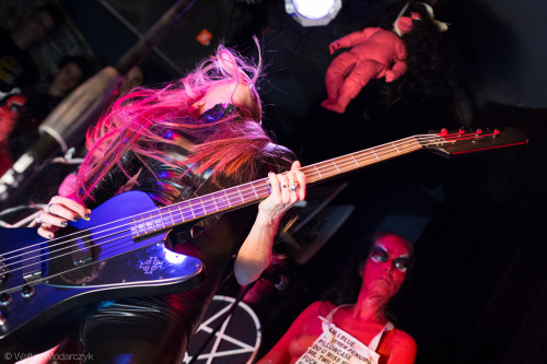 wlodarczyk:  Kembra Pfahler and The Voluptuous Horror of Karen Black at The Bowery Electric on Sunday, in their snow-postponed Valentine’s show.