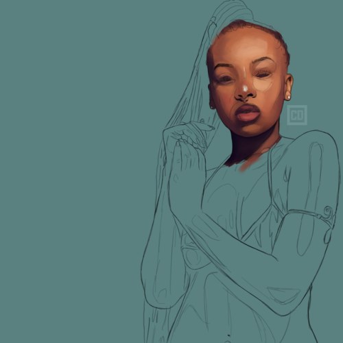 controlled-khaos:Slowly but surely getting my art groove back…slowly but SURELY!More to come soon…Fo