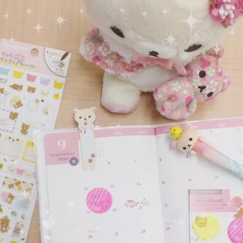 iheartrilakkuma: Korilakkuma Strawberry-Flower Series cr: korilakkuma twitter