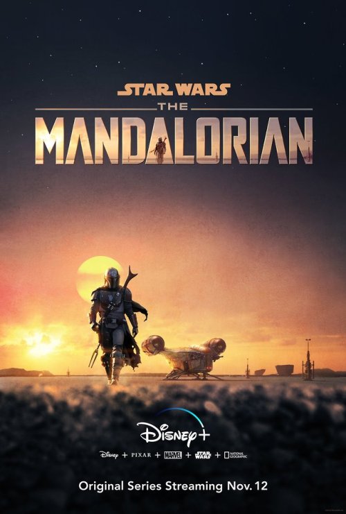 emperor-slavatine:swmovies:First official poster for The Mandalorian. Trailer today later.Cant wait 